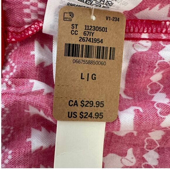 Pink + Jenni ~ set of 2 sleep shorts ~ NWT/NWOT ~ size Large/XLarge - Picture 5 of 16